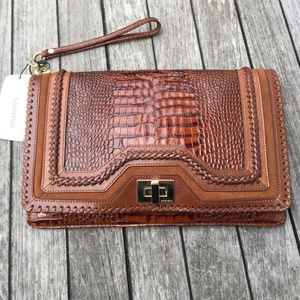 NWT Brahmin Rockdale Collection Lily Pouch Clutch